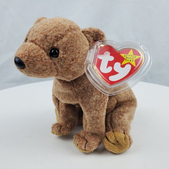 TY BEANIE BABY BABIES WITH 1999 PECAN BEAR NWT - Picture 1 of 9